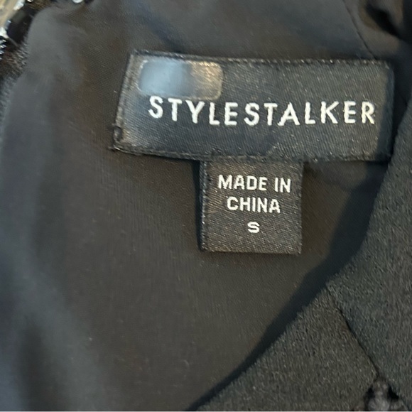 Stylestalker Black Sana Mini Dress Size Small - Picture 12 of 12
